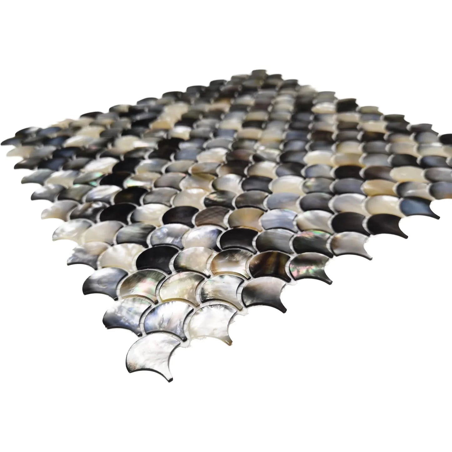 Midnight Luster Fish Scale Tiles 我的商店