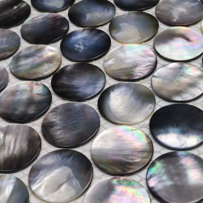 Penny Mother of Pearl Dark Pearlized Backsplash FCMPT21