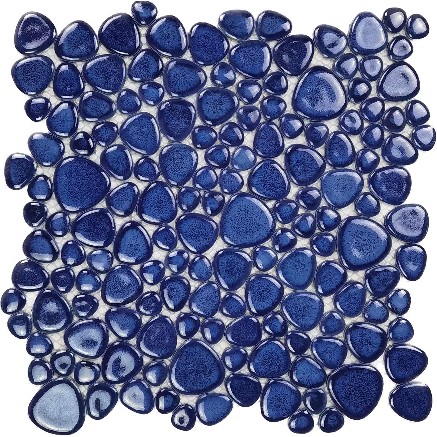 Midnight Lagoon Pebble Mosaic Tile FCCPT102