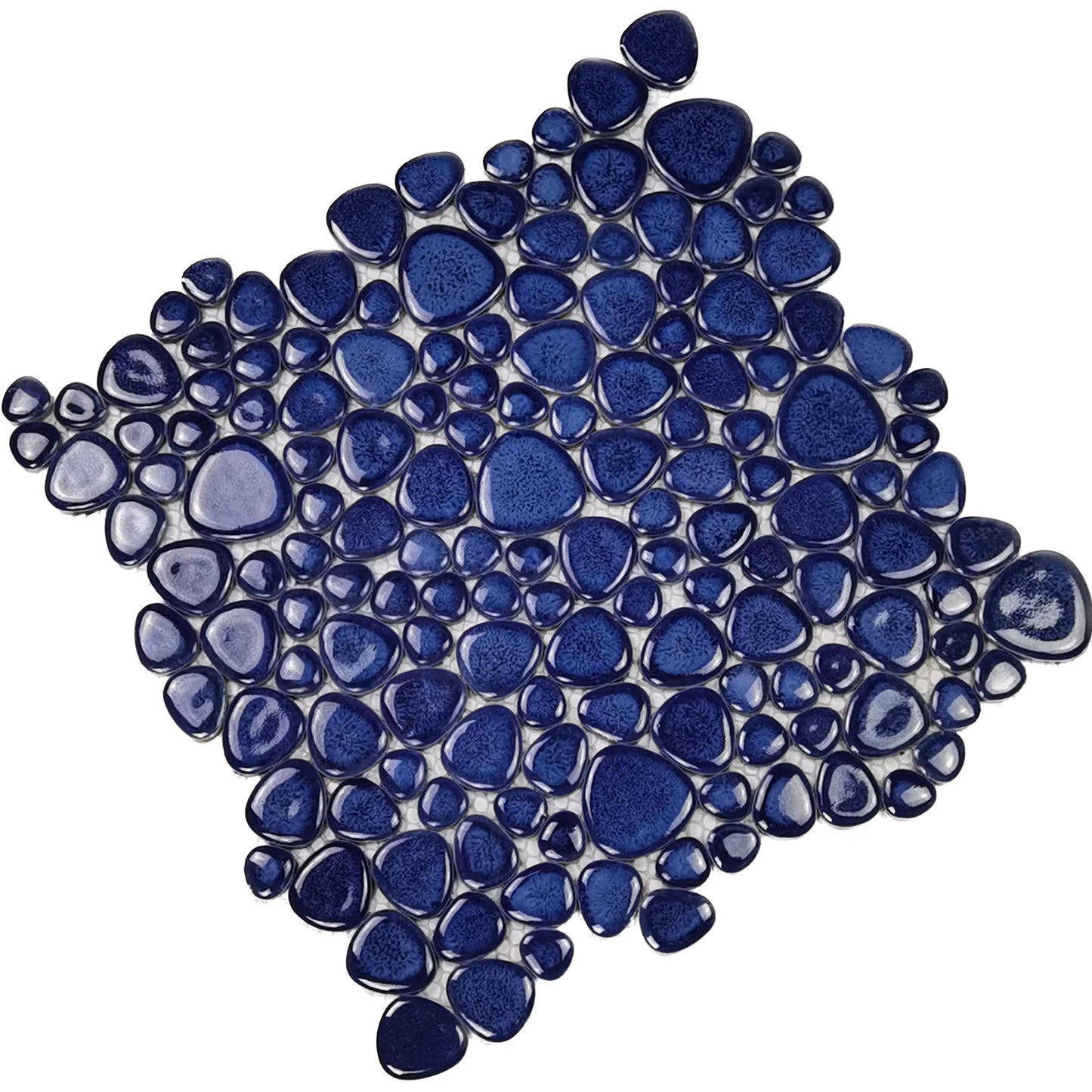 Midnight Lagoon Pebble Mosaic Tile FCCPT102