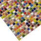 Prism Squares Backsplash Tile Porcelain Mosaic