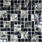 Obsidian Grid Backsplash Tile Glass Mosaic FCMGT018