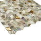 Ivory Gold Diamond Backsplash Tile Dimond Glass Mosaic GMT509