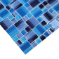 Blue Whispering Waves Glass Tile FCCGT104